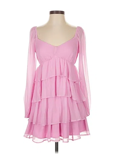 Pre-owned Abercrombie & Fitch Cocktail Dress In Pink