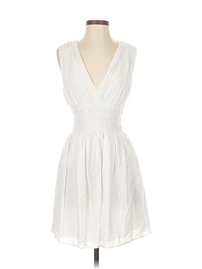 Pre-owned Abercrombie & Fitch Cocktail Dress In White