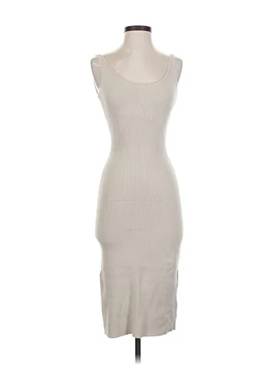Pre-owned Abercrombie & Fitch Cocktail Dress In White