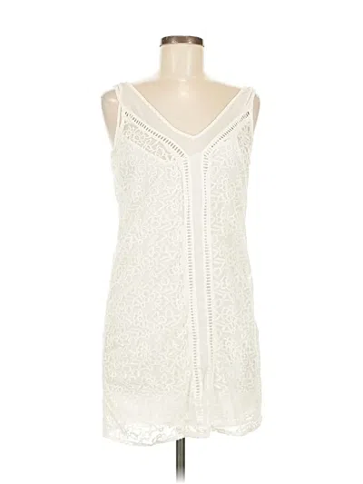 Pre-owned Abercrombie & Fitch Cocktail Dress In White