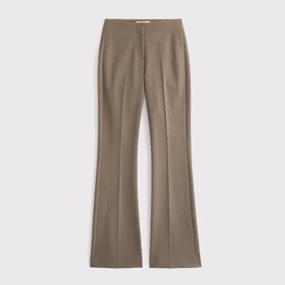 Abercrombie & Fitch Curve Love A&f Forme Bootcut Pant In Dusty Brown