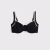 Abercrombie & Fitch Curve Love Wide Strap Underwire Bikini Top