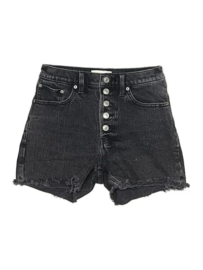Pre-owned Abercrombie & Fitch Denim Shorts In Black