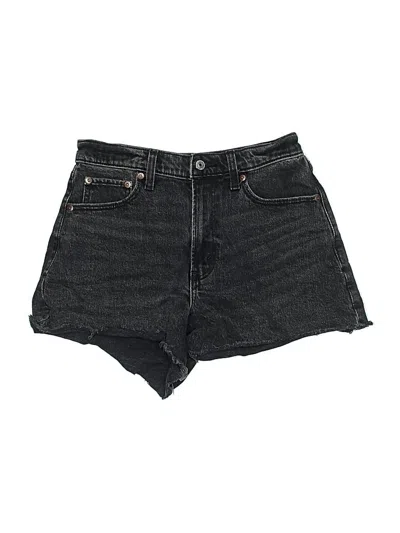 Pre-owned Abercrombie & Fitch Denim Shorts In Black