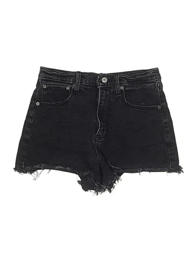 Pre-owned Abercrombie & Fitch Denim Shorts In Black