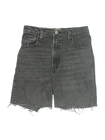 Pre-owned Abercrombie & Fitch Denim Shorts In Black