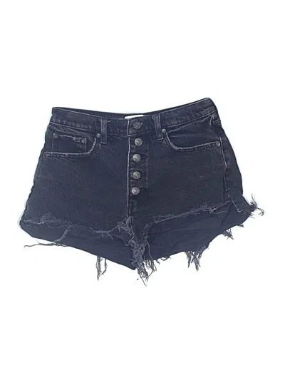 Pre-owned Abercrombie & Fitch Denim Shorts In Black