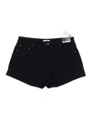 Abercrombie & Fitch Denim Shorts In Black