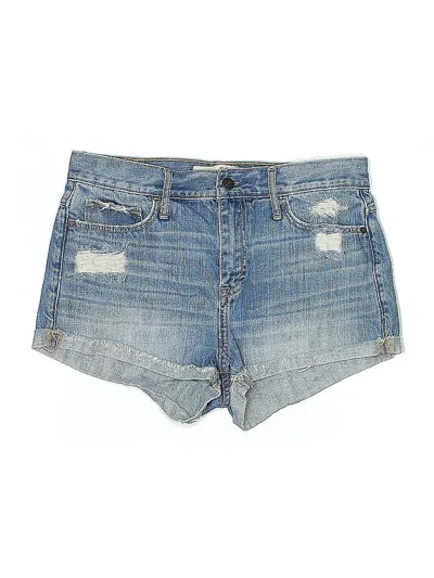 Pre-owned Abercrombie & Fitch Denim Shorts In Blue