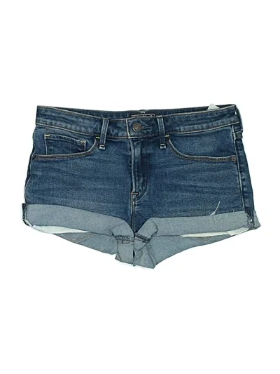 Pre-owned Abercrombie & Fitch Denim Shorts In Blue