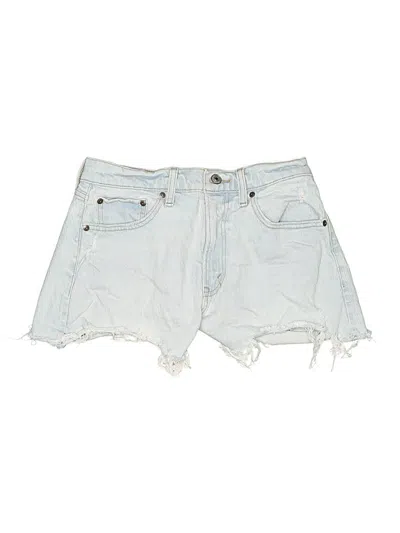 Pre-owned Abercrombie & Fitch Denim Shorts In Blue