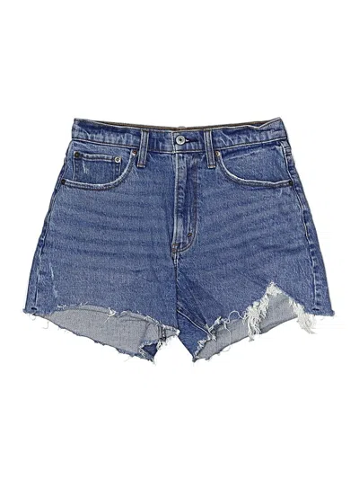 Pre-owned Abercrombie & Fitch Denim Shorts In Blue