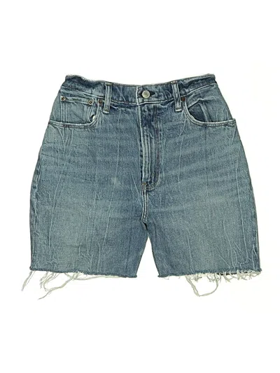 Pre-owned Abercrombie & Fitch Denim Shorts In Blue