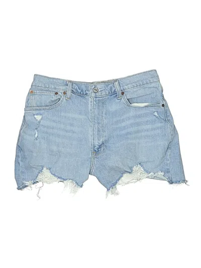 Pre-owned Abercrombie & Fitch Denim Shorts In Blue