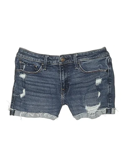 Pre-owned Abercrombie & Fitch Denim Shorts In Blue