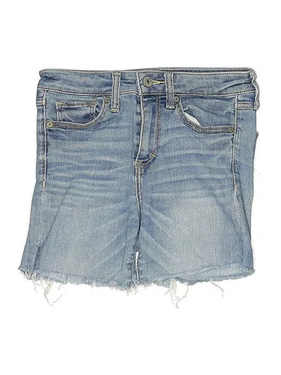 Pre-owned Abercrombie & Fitch Denim Shorts In Blue