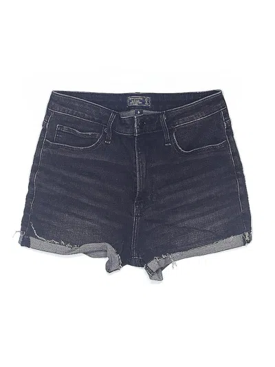 Pre-owned Abercrombie & Fitch Denim Shorts In Blue