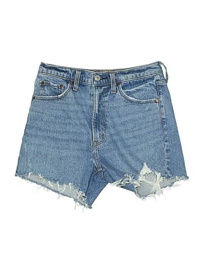 Pre-owned Abercrombie & Fitch Denim Shorts In Blue