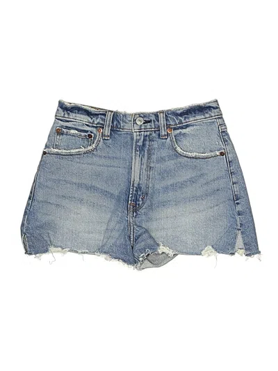Abercrombie & Fitch Denim Shorts In Blue