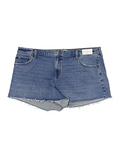Abercrombie & Fitch Denim Shorts In Blue