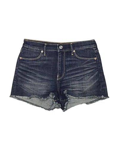 Pre-owned Abercrombie & Fitch Denim Shorts In Blue