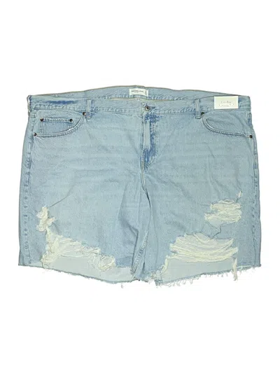 Abercrombie & Fitch Denim Shorts In Blue