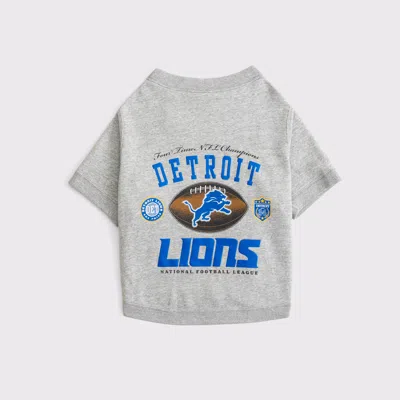 Abercrombie & Fitch Detroit Lions Pet Sweatshirt In Gray