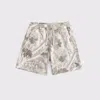 Abercrombie & Fitch Essential Fleece Icon Shorts In Gray