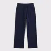 Abercrombie & Fitch Essential Icon Baggy Open-hem Sweatpants In Blue