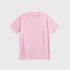 Abercrombie & Fitch Essential Icon Crew Tee In Pink
