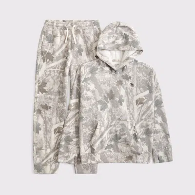 Abercrombie & Fitch Kids' Essential Icon Hoodie & Icon Joggers Sweatpants Set In Multi