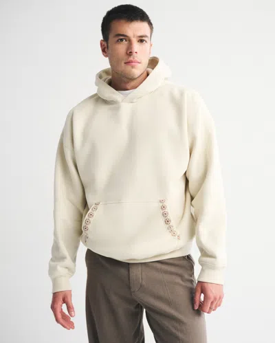 Abercrombie & Fitch Essential Popover Hoodie In Neutral