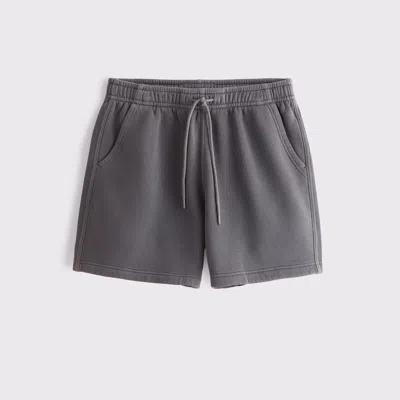 Abercrombie & Fitch Essential Short In Gray