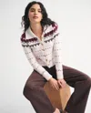 Abercrombie & Fitch Fairisle Collared Cardigan In Multi