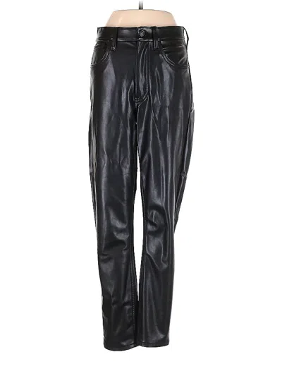 Pre-owned Abercrombie & Fitch Faux Leather Pants