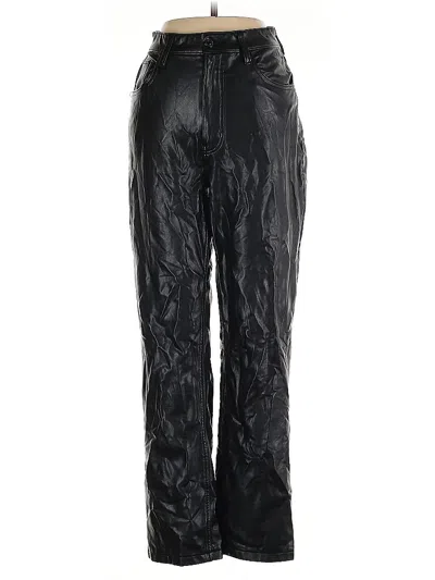 Pre-owned Abercrombie & Fitch Faux Leather Pants