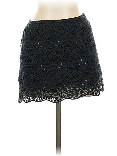 Pre-owned Abercrombie & Fitch Formal Skirt In Black