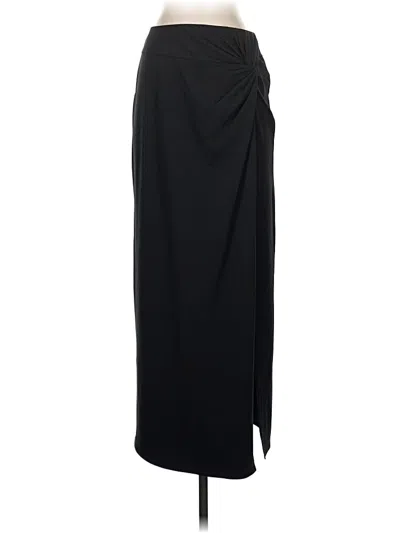 Pre-owned Abercrombie & Fitch Formal Skirt In Black