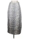 Abercrombie & Fitch Formal Skirt In Silver
