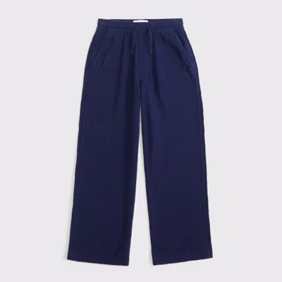 Abercrombie & Fitch Kids' Gauzy Pull-on Pants In Blue