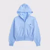 Abercrombie & Fitch Graphic Full-zip Hoodie In Blue