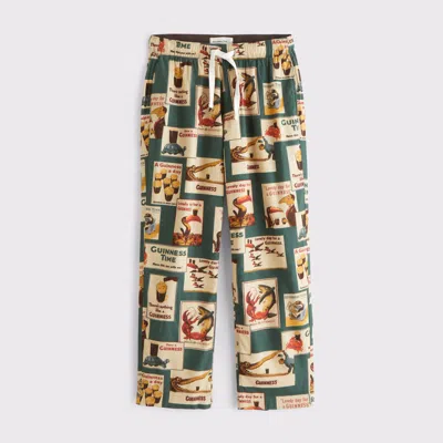 Abercrombie & Fitch Guinness Sleep Pant In Multi