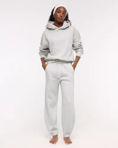 Abercrombie & Fitch High Rise Barrel Sunday Sweatpant In Purple