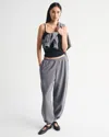 Abercrombie & Fitch High Rise Sunday Baggy Sweatpant In Gray