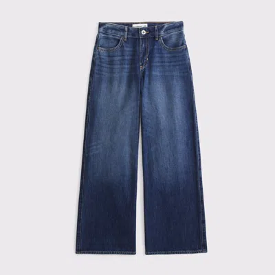 Abercrombie & Fitch Kids' High Rise Ultra Wide Leg Jean In Medium