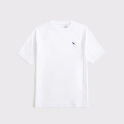 Abercrombie & Fitch Kids' Icon Rashguard In White