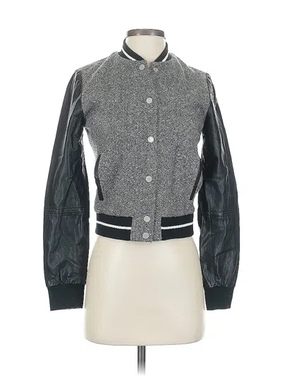 Pre-owned Abercrombie & Fitch Jacket In Gray