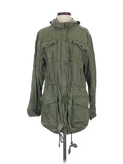 Pre-owned Abercrombie & Fitch Jacket In Green
