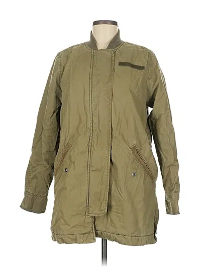 Pre-owned Abercrombie & Fitch Jacket In Green