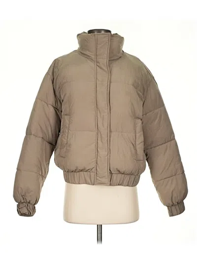 Pre-owned Abercrombie & Fitch Jacket In Tan